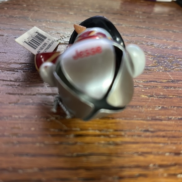 JESSE Personalized Jingle Bell Snowman Christmas Ornament NWT - Picture 5 of 6